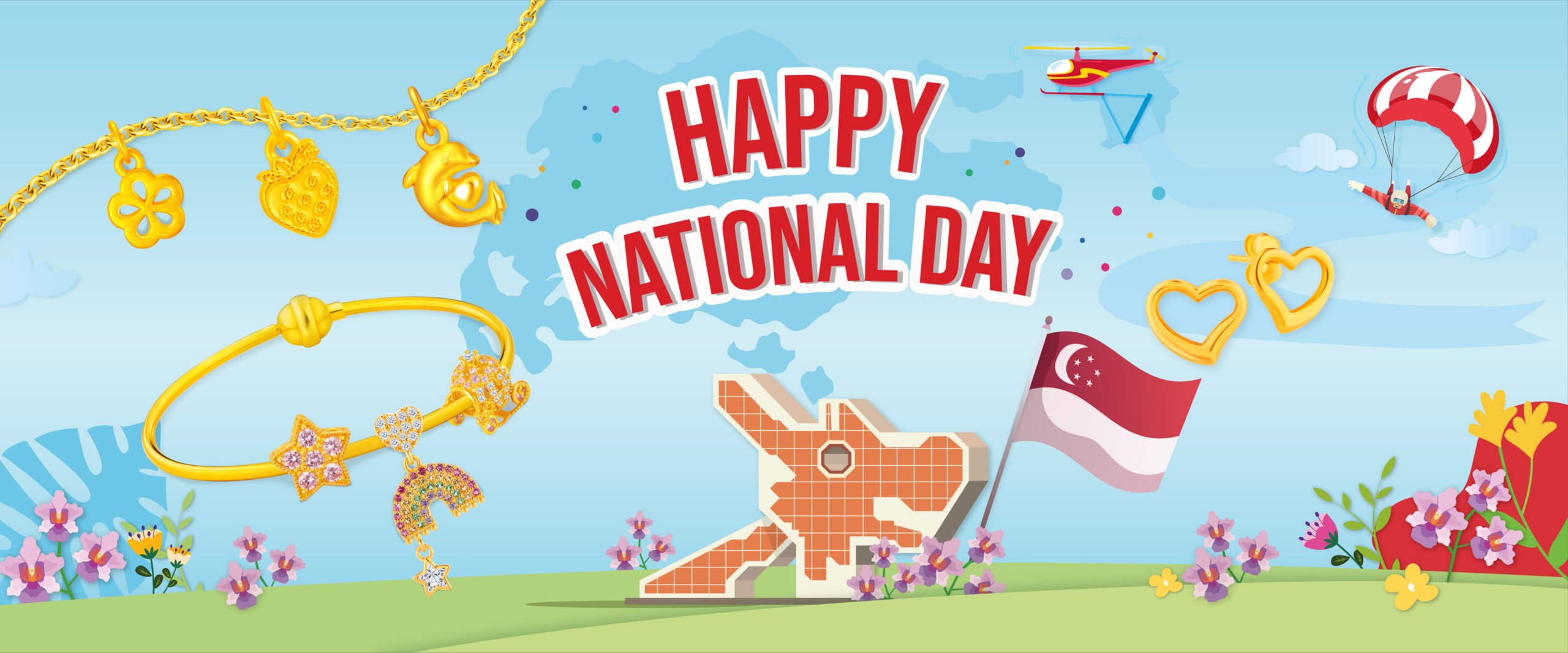 National Day Banner